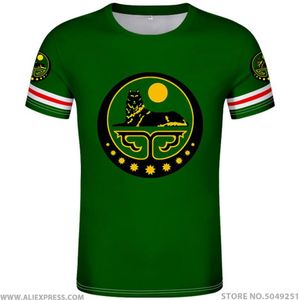 CECENIA maglietta personalizzata nome numero grozny t-shirt stampa bandiera parola russo russia rossiya argun gudermes vestiti ceceni271v