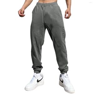 Men's Pants Autumn Cotton Casual Men Joggers Sweatpants Gym Fitness Running Sport Trousers Male Training Clothing Bottoms Trackpants