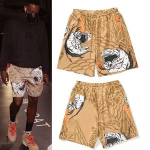 Designer Shorts Print Casual High Street Five-point Knee Length Short Pants Trendy Fashion Loose Pant for Men and Women