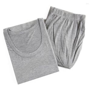 Men's Thermal Underwear Mens Modal Autumn Winter Thin Set Long Johns Male Obese Plus SizeXL XXL 3XL 4XL 5XL 6XL 7XL