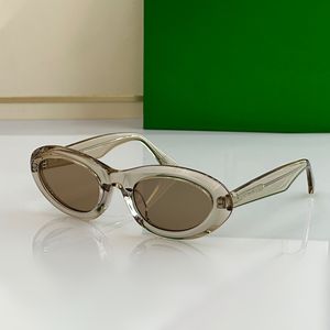 楕円形のボッテガサングラスBveレディースサングラスデザイナー高級メガネアセテートサングラス高品質の現代エレガントな美学メンズサングラスグレース