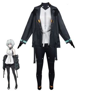 Anime Synduality Noir Cosplay Nova Cosplay Costume Uniform Suit Set Coat Outfit Halloween Carnival Party Costume for Womencosplay