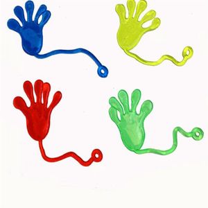 Mini klebrige Gelee Hände Tiere Witze Spielzeug Kinder Kinder Geburtstag liefert Party Weihnachten Neujahr187R