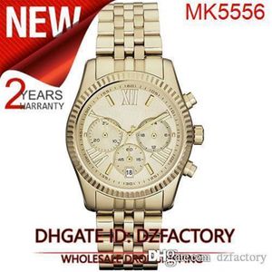 Drop Orologio bicolore da donna MK5555 MK5556 MK5569 MK5708 MK5709 MK5735 MK5955 MK6206 MK6207 MK6222231c