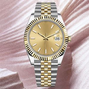 Mens Watch Designer Relógios de Alta Qualidade Luxo 36mm 41mm Data Apenas Relógio Automático Mens Designer Orologio Di Lusso Clássico Relógios de Pulso Dia Ouro Relógios de Pulso