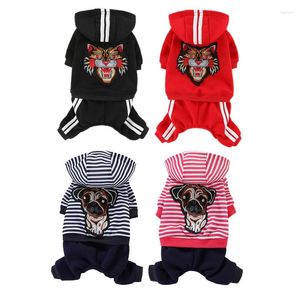 Hundkläder Pet Kawaii Rompers Jumpsuits Coat For Small Dogs Puppy Cat Chihuahua Pomeranian Clothing Sports Casual
