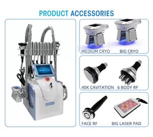 Máquina de emagrecimento Cryolipolysis Fat Freeze Machine Body Slim Cryo Lipolysis Perda de peso Spa Bequty Equipamento com operação em inglês Video508