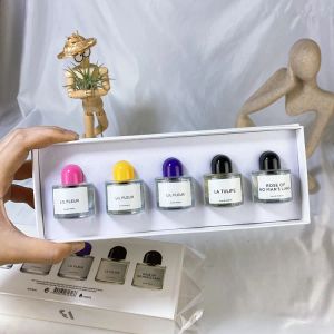 Conjunto de perfume de alta qualidade para terno de fragrância neutra 7.5ml sprays de 5 peças eau de parfum lil flyer para presente 5 cores postagem rápida
