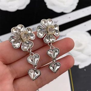 Designer Orecchino Fascino Stud Lettera C Donne Orecchini a cerchio Gioielli per feste Oro Ohrringe Regalo donna CCity Nappa lunga catena Orecchini 884