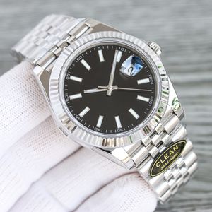 Mens Automatic Mechanical Watch 41mm Sapphire Waterproof 904L rostfritt stål Klassiskt armbandsur