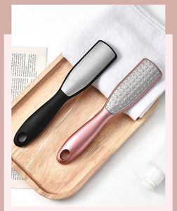 Foot Rasps 1Pcs Profession Nail File Care Tool Double Sided Stainless Steel Health Cleaner For Dead Skin Remove 231007