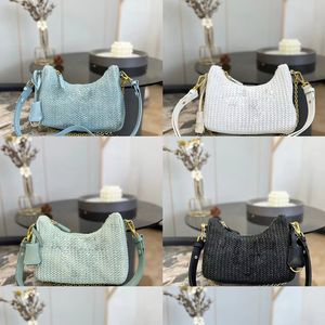 Woven Hollow out Shoulder Bags Womens Summers Beach Handbag Designer Bags