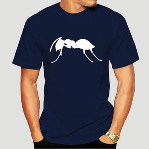 メンズTシャツフィットファッションクルーUSHUAIA IBIZA ANTS PARTY PROMOブラックシャツ楽しいカジュアルプリント