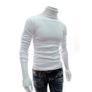 Herrtröjor Spring Thin Men Turtleneck tröjor svarta tröjor kläder för män bomull hajuku stickad tröja manlig solid pull hombre topps 231007