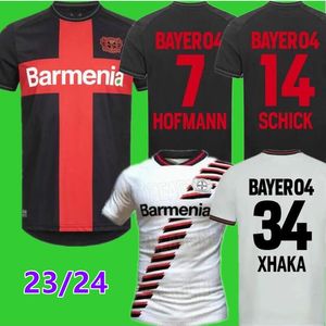 23 24 24 Bayer 04 Koszulki piłkarskie Leverkusen 2023 2024 Home Away Trzecia Demirbay Wirtz Bakker Bailey Home Chanangiz Paulo Schick Football Kits 98966