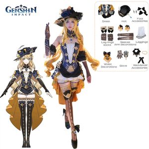 Genshin Etkisi Cosplay Navia Cosplay Costume Games kızlar Giyim Tam Set Ouifit Cadılar Bayramı Karnaval Kostümü Womencosplay için