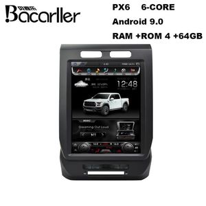 12 1 pollici stile Tesla Android 9 0 unità principale dell'auto per Ford F-150 2014-2017 supporto multimediale per auto dvd Manuale automatico AC275L