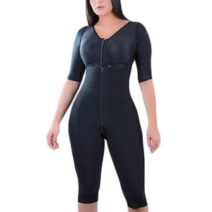 Kvinnors shapers faja body shaper formewear gaine ventre post underkläder bodysaper för kvinnor långärmad mage kontroll bröst 239q