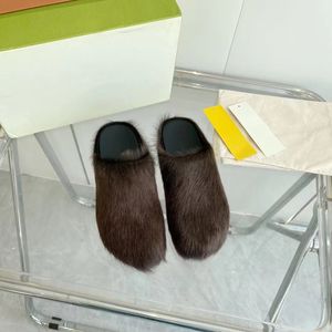 2023 Autumn flat casual Muller shoes lazy shoes bun head couple