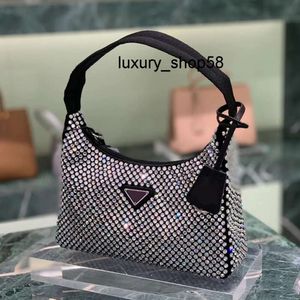 5a saco sacos noite náilon designers sacos mulheres bolsas de diamante de alta qualidade glitter bolsa de lona hobo cristal bolsa de ombro mulheres pacote de peito moda tote senhora p