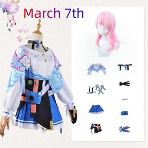 Game Honkai Star Rail 7 mars Cosplay Costume Halloween Party Clothes Women Dresscosplay