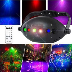 Disco Lamba Lazer Mini Projektör Işık USB Şarj Edilebilir Flaş Işık Sahne Dekorasyon Partisi DJ Tatil Dekorasyon Lambası