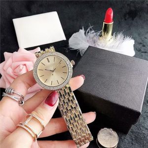 Orologi da donna di buona qualità stile moda orologio da donna colori movimento al quarzo giapponese cinturino in acciaio inossidabile 2 puntatori orologio da polso casual impermeabile TJRYKYTK