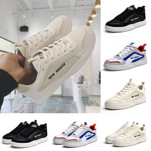 Buty do biegania dla mężczyzn dla mężczyzn Platforma platforma Black White Hoded Mens Treners Fashion Canvas Sport Sneaker Outdoor Bute