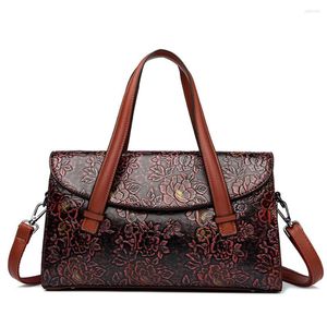 Sacos de noite de alta qualidade bolsas de couro estilo chinês mulheres saco marca designer vintage moda tote senhoras ombro crossbody sac