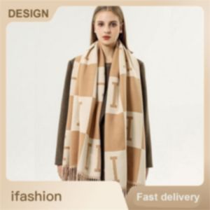 Designer-Schal aus Kaschmir für den Winter, langer Schal für Damen und Herren, Qualität, Stirnband, modischer Klassiker, bedruckt, kariert, große Schals, doppelseitig, warm haltende Schals