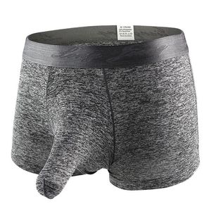 Mutande Moda Uomo Sexy U Convesso Tubo Pene Boxer Uomo Custodia Elefante Sospensorio Intimo Gay Maschile Sheer Divertenti Pantaloncini Mutandine2000