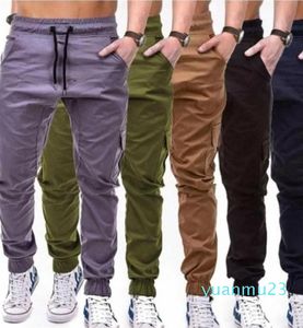 Designer Men Yoga Outfit Pants Casual Loose Dry Long Pant Running Gym Pocket Jogger Sports Sweatpants Jogging Trouser Tickor Bottenelastisk