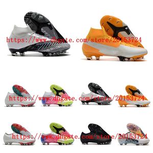 Neuankömmlinge Herren Fußballschuhe Mercurial Superfly 7 Elite FG Stollen Fußballstiefel Tacos de Futbol