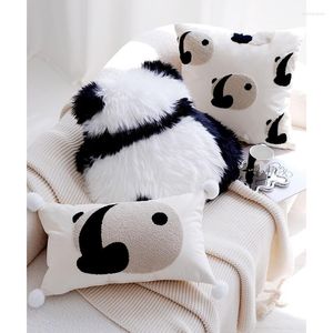 Cuscino Panda Cuscini Copertura Decorativa Ricamo tradizionale cinese per divano Sedia Biancheria da letto Home Deco