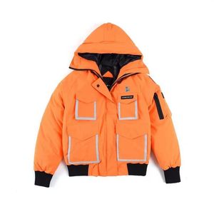 メンズダウンパーカーアウターコートショートシリーズ2023ジャケット冬の寒さと暖かい服を克服するための屋外ツール211C