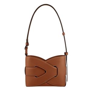 Luxurys yüksek kaliteli çantalar kadın çapraz tasarımcı nodde şık koltuklu çantalar vintage çanta dokuma deri malzeme kadınlar eyer çanta cüzdan cüzdan 231115
