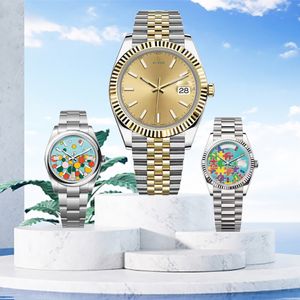 Mens Watch Womens Designer Hotes Automatic Movement Montre 36 36 41mm 904l Stainless Steel Feather Boxle Takle Tapphire Luminous Waterproof Wistwatch Wistwatch