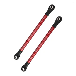 Mücevher Torbaları 2 PCS Alüminyum Pushrod Bağlantı Çubuğu 5318X 5318 1/10 E-Zirve için Kırmızı Anodize RC Araba Yükseltme Parçaları