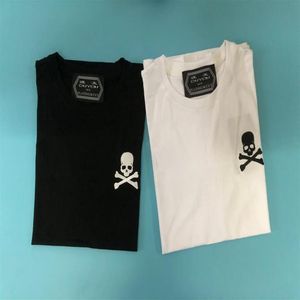 2019 dos homens da marca de verão camiseta masculina mangas curtas bordado crânio t camisa dos homens designer t camisa t moda alta qualidade t shirts2188