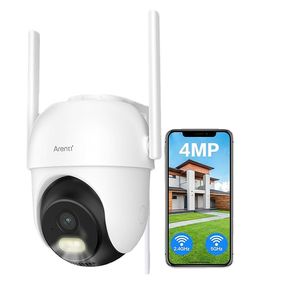 Arenti 4K 8MP Smart Wifi Telecamera PTZ Zoom digitale 5x AI Rilevamento umano ONVIF Telecamera IP CCTV wireless Protezione di sicurezza Iptv