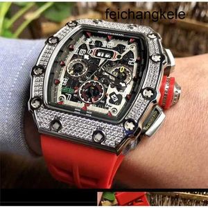 Richardmill Watches Automatic Mechanical Watch Luxury Milles Richads Mens Tritium Gas Most Expensive Stanson Miller Student Quart