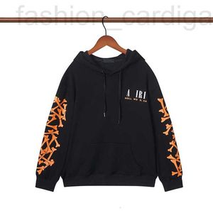 Erkek Hoodies Sweatshirts Tasarımcı Erkek Tasarımcı Kadın Hoodie Moda Kapşonlu Şık Kemik Baskı Adam Hip Hop Street Stil Sweatshirt 23FW M-3XL QDAB