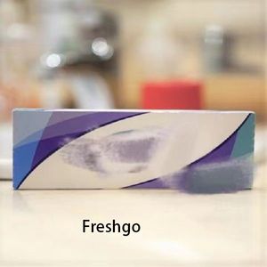 Fresh go Fresh look 3 tone colored plastic cases for vision care products storage