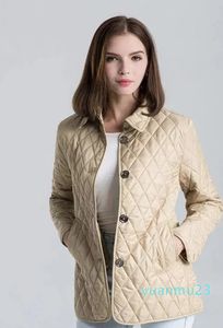 Горячая классика! женские короткие стильные куртки/модные английские тонкие хлопковые стеганые куртки/высококачественные женские пальто британского дизайна