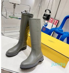 مصممي النساء أحذية الجلود مارتن الكاحل Chaelsea Boot Fashion Wave الملونة المطاطية الخارجي مرنة الحزام الإطارات الفاخرة