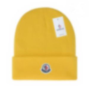 Designer Nova França Moda Mens Chapéus Bonnet Inverno Quente Beanie Chapéu De Lã De Malha Cap Skullies Gorros Caps M-7