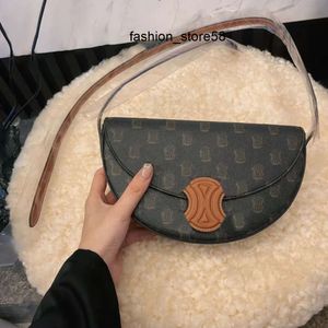 5A borsa di lusso Borse da sera Donna estate Mezza luna Croissant borsa a tracolla stilista da uomo mini pochette in pelle per adolescenti Borse a tracolla di lusso Patta Hobo