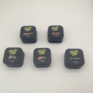 Direkt ab Werk neue Jungle Boys-Verpackungsflaschen, Wachsglas, 9 ml, schwarze Glasdose mit kindersicherem Deckel für lebende Harzkonzentratbehälter, Großhandelspreis