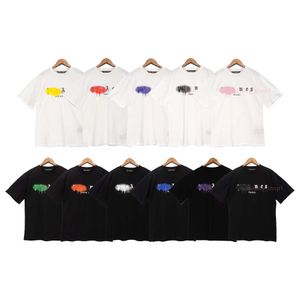 Designer Pa T-shirt Luxury Tees Print Palms t Shirts Mens Womens Angle Short Sleeve Hip Hop Streetwear Tops Clothing Clothes Xs-xl