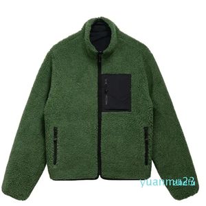 2023-giacche da uomo autunno inverno cappotto termico spesso giacca da donna in lana di agnello moda streetwear